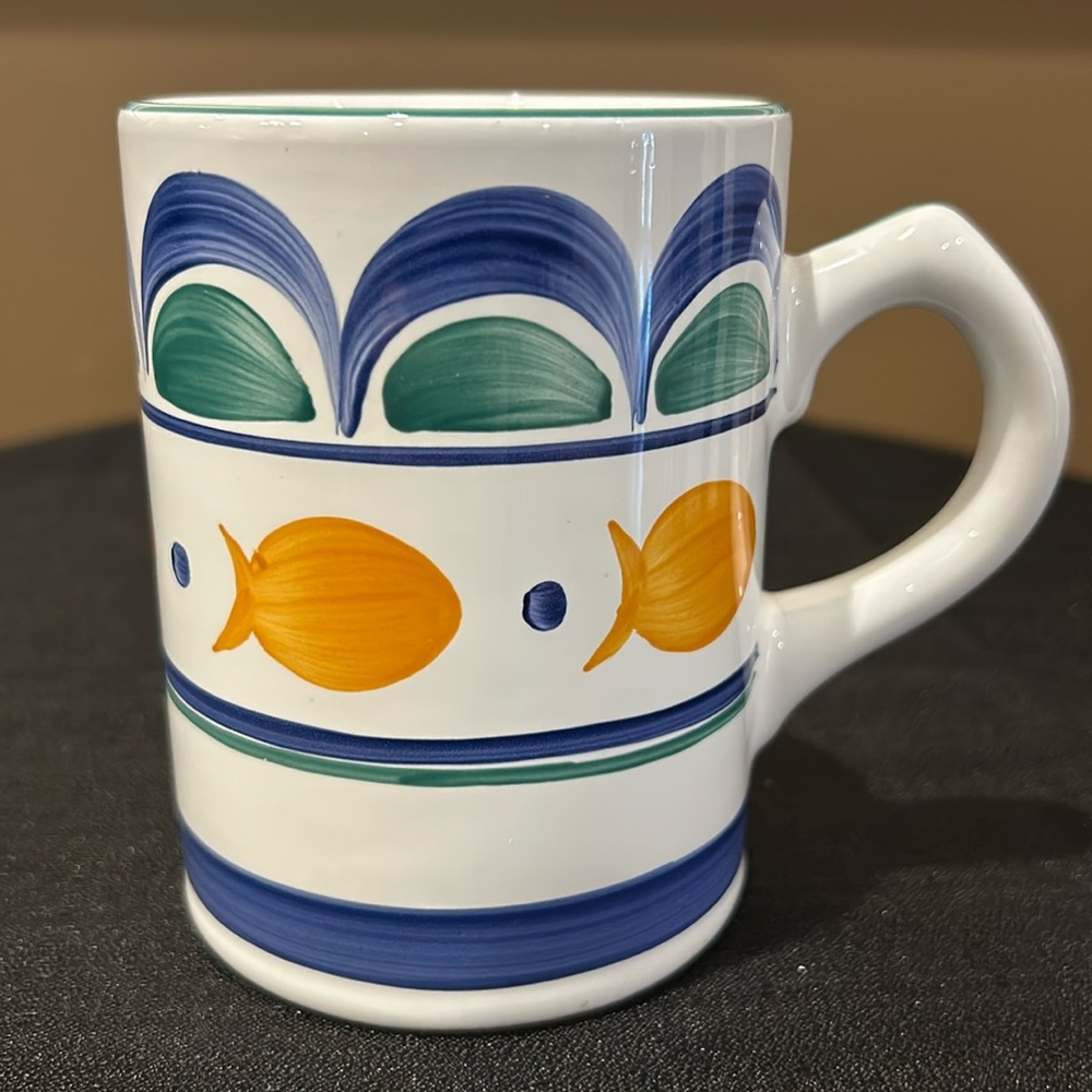 Herend Pottery Gold Fish Cup